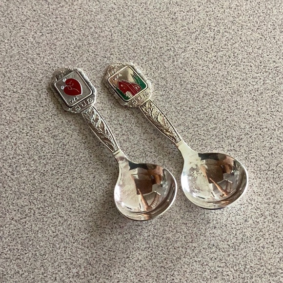 Set of Danish Christmas Spoons 1969 - 1977 ๐ฉ๐ฐ - Picture 7 of 11